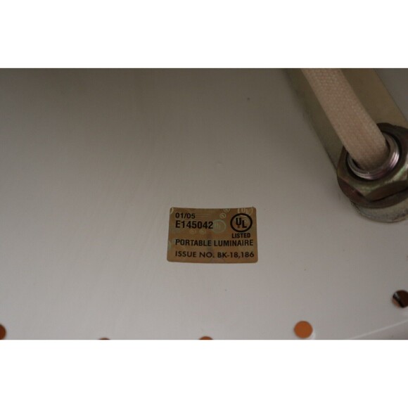 VTG Table Flood Stage Spot Light Lamp Adj Industrial Bullet Tilting Porthole Sil - Picture 14 of 16